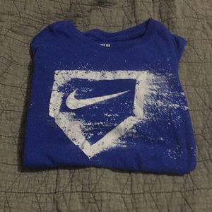 Blue nike T-shirt